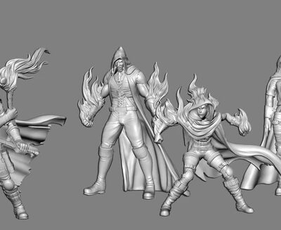 Arcanists: Elijah Borgmann & Firebranded