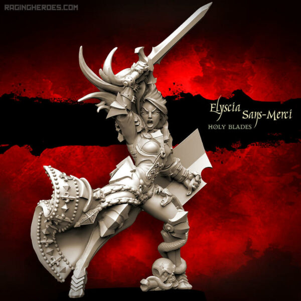 Raging Heroes: Holy Blades Elyscia Sans-Merci