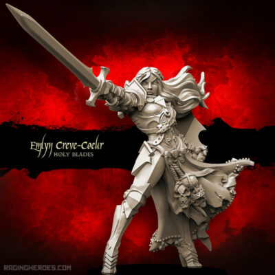 Raging Heroes: Holy Blades Emlyn Creve-Coeur