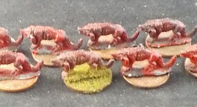 Epic: Chaos Fleshhounds of Khorne x8 (Painted)
