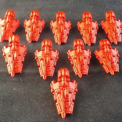 Epic: Eldar Falcon Grav Tanks x10 (Red)
