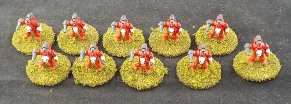 Epic: Imperial Robots x10 (Painted & Flocked)
