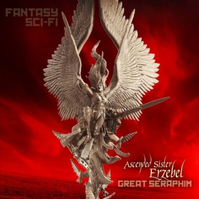 Raging Heroes: Erzebel, Ascended Sister and Great Seraphim (F-SF