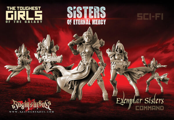 Raging Heroes: Exemplar Sisters - COMMAND Group (F-SF