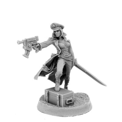 WE: Imperial Soldiers Female Commissar with Gun Blister