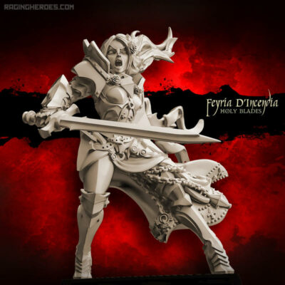 Raging Heroes: Holy Blades Feyria D’Incendia