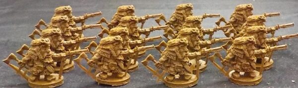 Fortress Figures: Dwarves with Axe and Gun x16 (Loose)