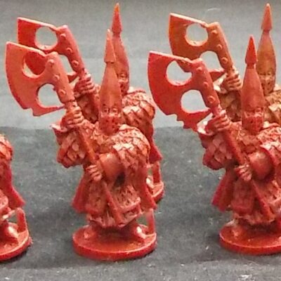 Fortress Figures: Dwarves with Spear and Shield x12 (Loose)