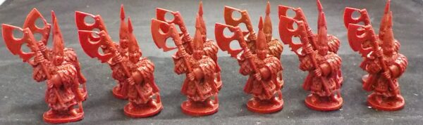 Fortress Figures: Dwarves with Spear and Shield x12 (Loose)