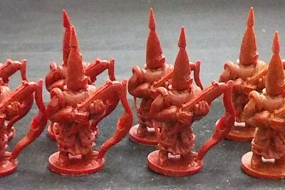 Fortress Figures: Elves with Crossbow x12 (Loose)