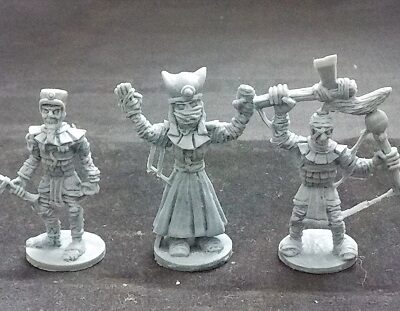 Fortress Figures: Mummies Command x5 (Loose)