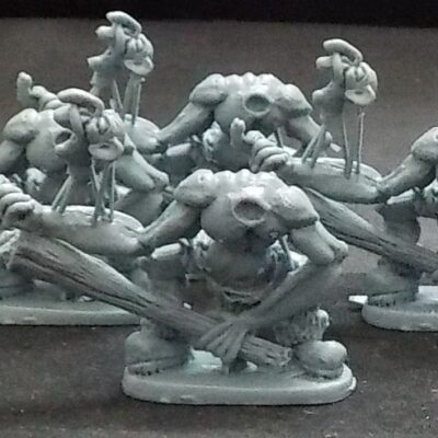 Fortress Figures: River Trolls x4 (Loose)