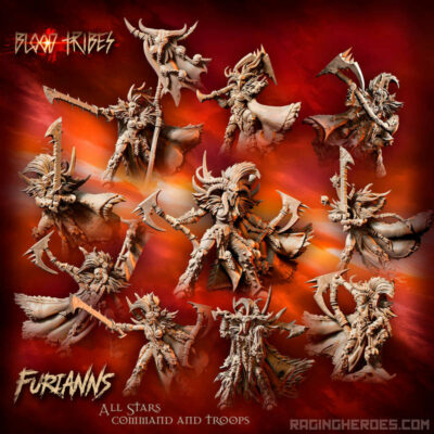 Raging Heroes: Furianns All Star Troops and Command