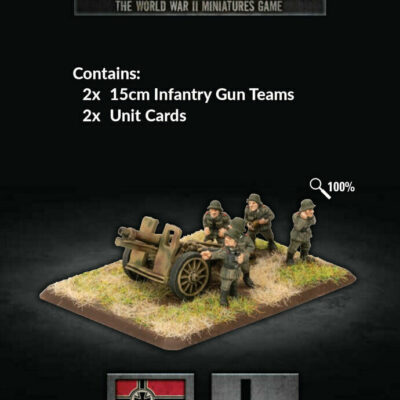 German: 15cm Infantry Gun Platoon (x2)