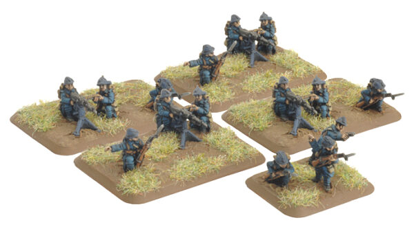 Great War: French Fusiliers Machine-gun Platoon