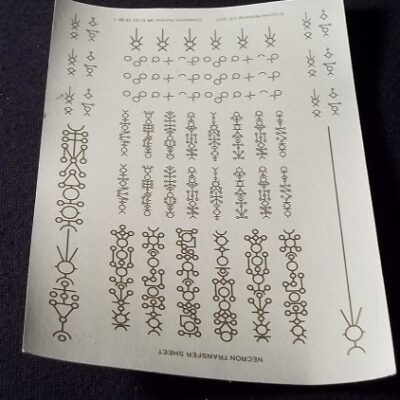GW: Necron Transfer Sheet