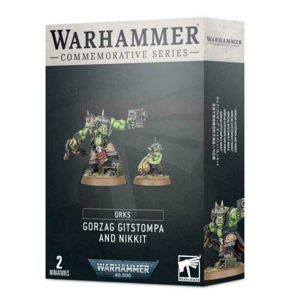 Orks: Gorzag Gitstompa and Nikkit