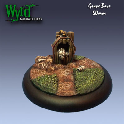 Wyrd Miniatures: Base Inserts - Graveyard 50mm