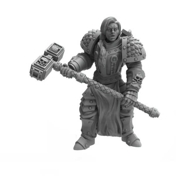 Heresy Lab: Female Inquisitor Barbaretta Hammer Glaive