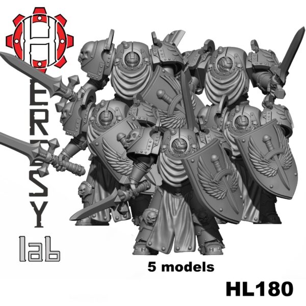 Heresy Lab: Erebus Crusaders Terminator Armor Squad