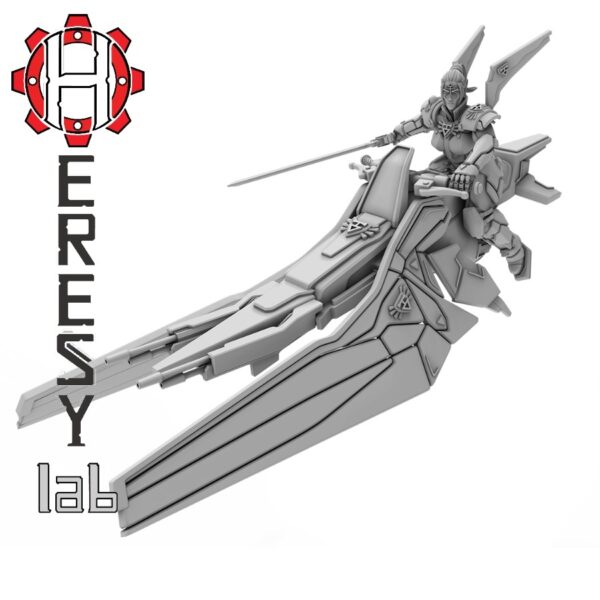 Heresy Lab: Elder Elf on Jet Bike