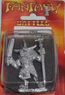Harlequin: Minotaur Standard Bearer