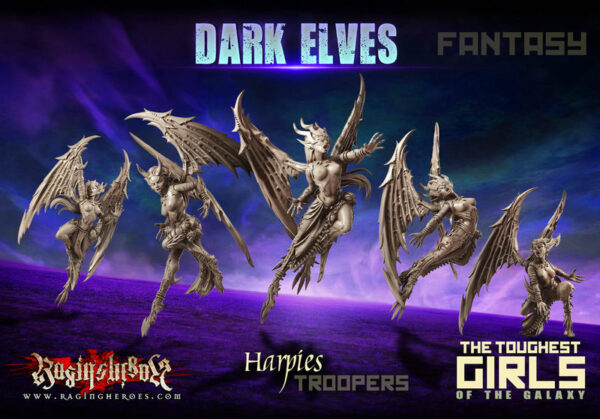 Raging Heroes: Harpies - Troops (Fantasy)
