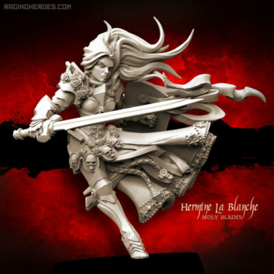 Raging Heroes: Holy Blades Hermine La Blanche