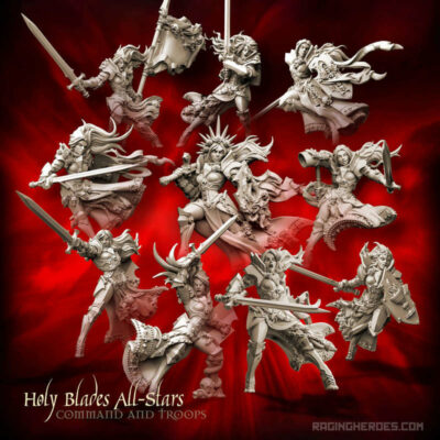 Raging Heroes: Holy Blades All-Stars - ALL 10 (SotO - F)