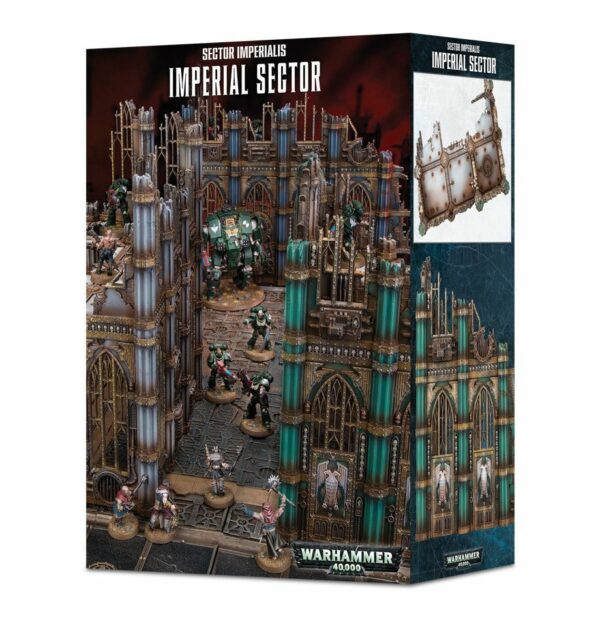 40K Terrain: Sector Imperialis Imperial Sector