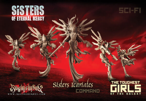 Raging Heroes: Icariates - Command Group (SF)