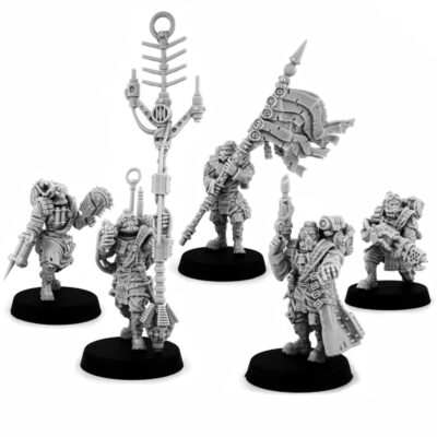 WE: Imperial Dead Dogs Command Squad (5U)
