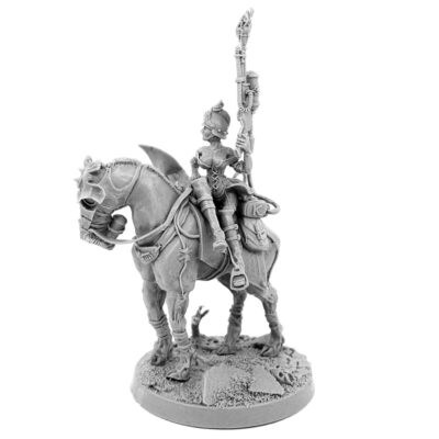 WE: Imperial Soldiers Female Commissar Blitz Krieg Korps Mounted