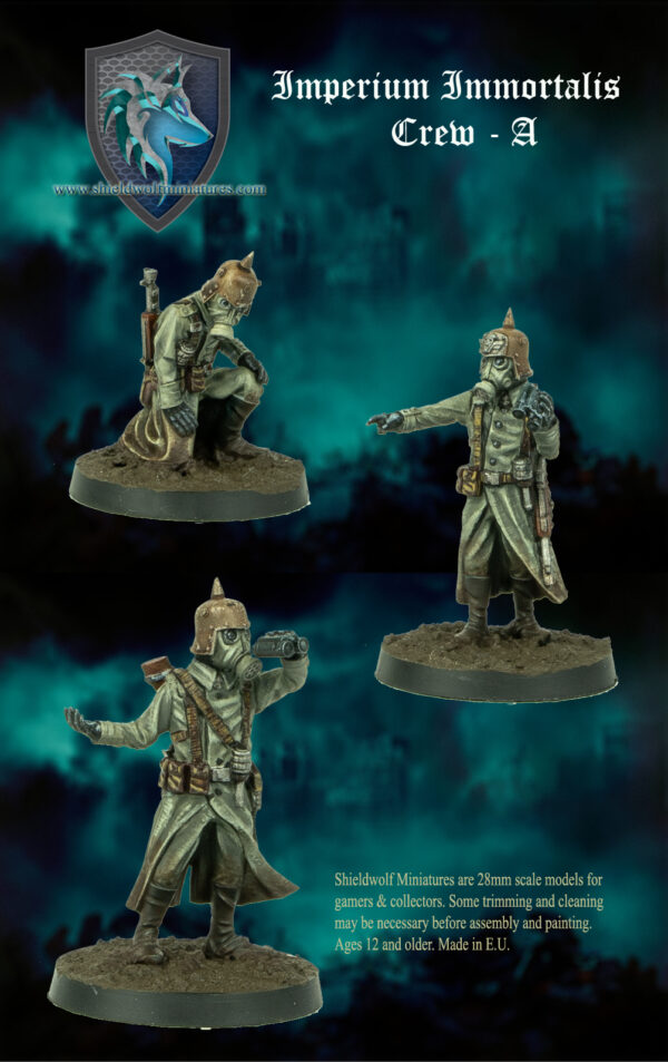 Shieldwolf Miniatures - Immortalis Crew A