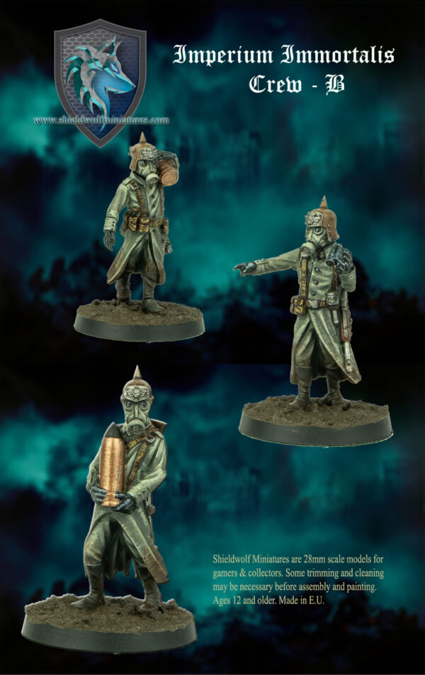 Shieldwolf Miniatures - Immortalis Crew B