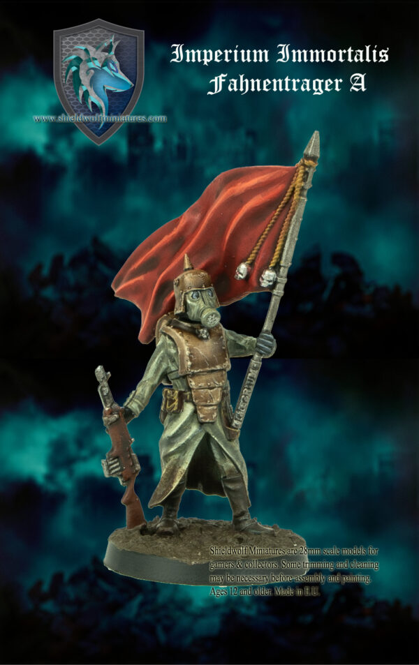 Shieldwolf Miniatures - Immortalis Fahnentrager A