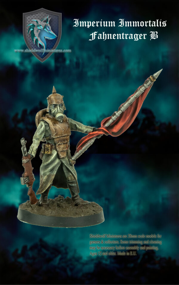 Shieldwolf Miniatures - Immortalis Fahnentrager B
