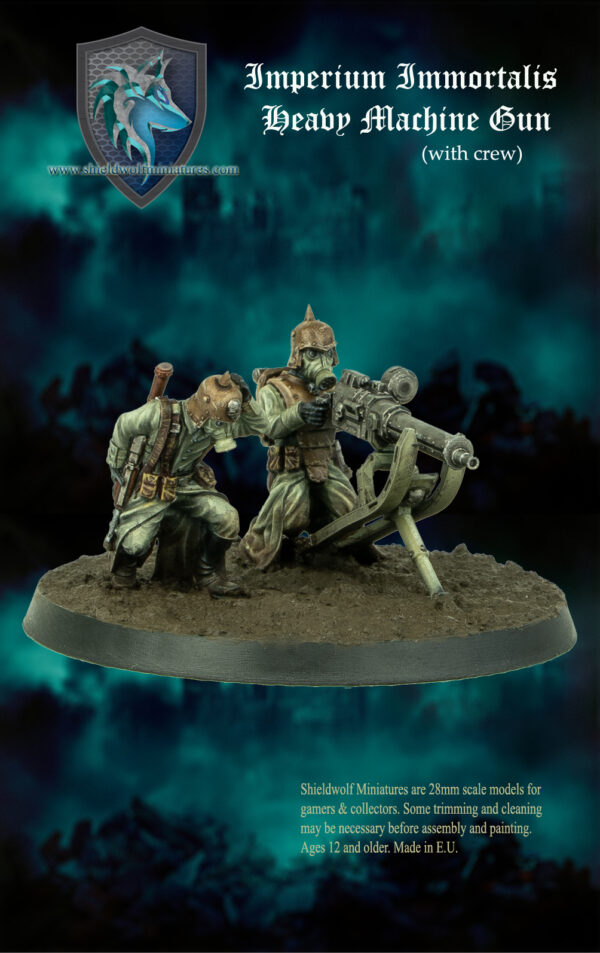 Shieldwolf Miniatures - Immortalis Heavy Machine Gun HMG