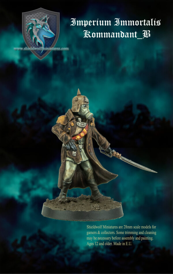 Shieldwolf Miniatures - Immortalis Kommandant B