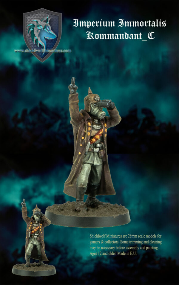 Shieldwolf Miniatures - Immortalis Kommandant C