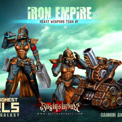 Raging Heroes:  Iron Empire Heavy Weapons Team #01