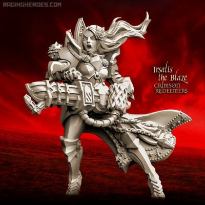 Raging Heroes: Crimson Redeemers Irsatis the Blaze
