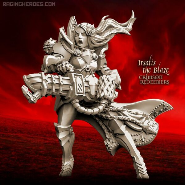 Raging Heroes: Crimson Redeemers Irsatis the Blaze