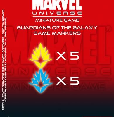 Marvel Miniature Game: Guardians Of The Galaxy Markers (10)