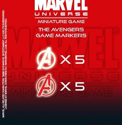 Marvel Miniature Game: Avengers Markers (10)