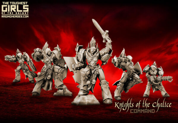 Raging Heroes: Knights of the Chalice Command Group (SF