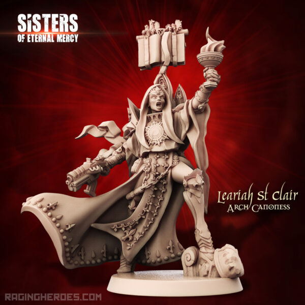 Raging Heroes: Leariah St Clair, Arch Canoness