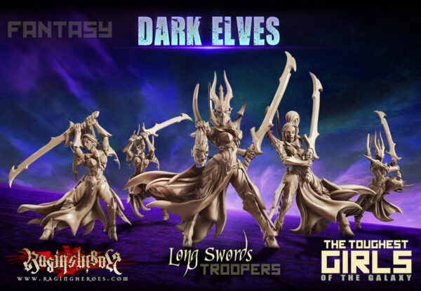 Raging Heroes: Long Swords - TROOPS