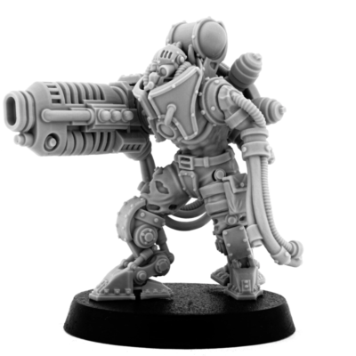 WE: Mechanic Adept Battle Servitor with Plasma Cannon (HM)