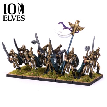 Kings of War: Elf Palace Guard (10)